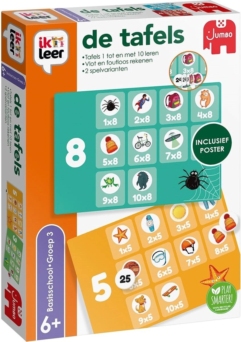 Jumbo 19804 Ik Leer De Tafels 3 Jumbo 19804 Ik Leer De Tafels