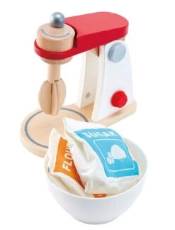 Bestsellers -Indoor Speelgoed Winkel keukenmachine hape mix and bake blender 1
