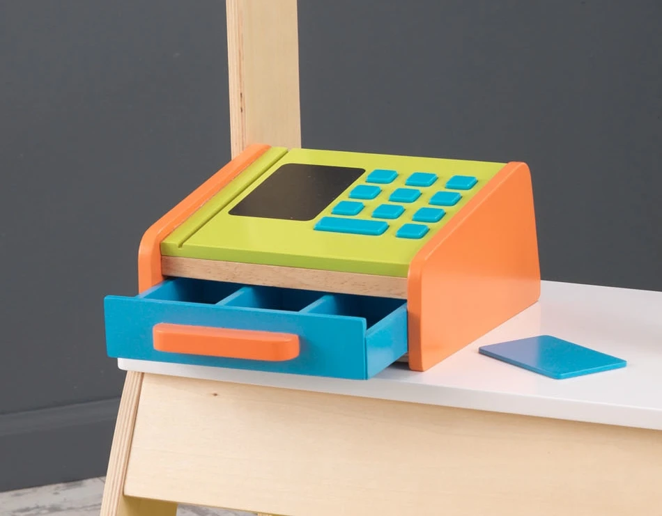 Marktkraam / Winkeltje Kidkraft (incl. Kassa) 5 Marktkraam / Winkeltje Kidkraft (incl. Kassa) - Afbeelding 3