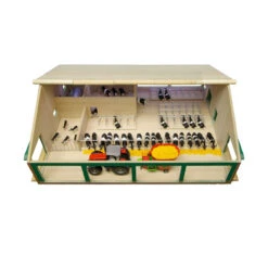 Kids-Globe Koeienstal Ligboxenstal Met Melkunit 1 : 32 10 Kids-Globe Koeienstal Ligboxenstal Met Melkunit 1 : 32 -Indoor Speelgoed Winkel kidsglobe koeienstal 610495 ligboxenstal