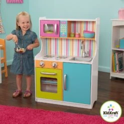 Kidkraft Kinderkeuken In Felle Kleuren -Indoor Speelgoed Winkel kinderkeuken in felle kleuren kidkraft 53294 5