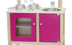 Houten Keuken “Little Chef”, Rose -Indoor Speelgoed Winkel kinderkeuken simply for kids little chef rose 2 1