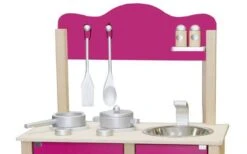 Houten Keuken “Little Chef”, Rose -Indoor Speelgoed Winkel kinderkeuken simply for kids little chef rose 1