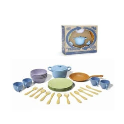 Green Toys Green-Toys Servies Kookgerei En Eetset -Indoor Speelgoed Winkel kookgerei en eetset green toys 1