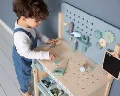 Houten Werkbank Little Dutch Met Gereedschap -Indoor Speelgoed Winkel little dutch 4448 houten werkbank 4