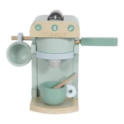Little Dutch LD4460 Houten Koffiezetapparaat -Indoor Speelgoed Winkel little dutch 4460 houten koffiezetapparaat 1 1