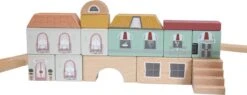 Little Dutch LD4493 Blokkenstad Uitbreiding Railway 9 Little Dutch LD4493 Blokkenstad Uitbreiding Railway -Indoor Speelgoed Winkel little dutch blokkenset stad 3