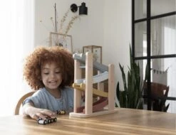 Little Dutch Houten Autobaan Pure-Nature LittleDutch -Indoor Speelgoed Winkel little dutch houten autobaan pure nature 2