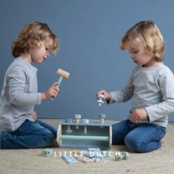 Little Dutch LD4434 Houten Gereedschapskist -Indoor Speelgoed Winkel little dutch houten gereedschapskist 4