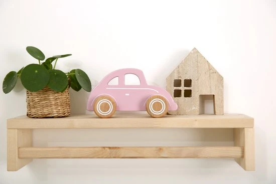 Little Dutch LD4375 Kever Auto Roze Houten Speelgoed 6 Little Dutch LD4375 Kever Auto Roze Houten Speelgoed - Afbeelding 4