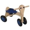 Van Dijk Toys Loopfiets Blauw Berkenhout -Indoor Speelgoed Winkel loopfiets berken donkerblauw v.dijktoys