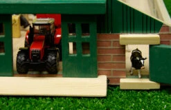 Kidsglobe Ligboxenstal Koeienstal 1 : 87 -Indoor Speelgoed Winkel loopstal kidsglobe 610492 2