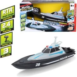 MAISTO TECH RC SPEED BOAT POLICE Radiografische Politieboot -Indoor Speelgoed Winkel maisto politieboot rc speelactief.nl 6 1