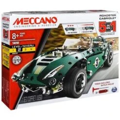 Meccano 18202 Racewagen Roadster Constructieset 5-in-1 -Indoor Speelgoed Winkel meccano 18202 raceauto racewagen constructiespeelgoed 2