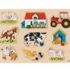 Noppenpuzzel Boerderij -Indoor Speelgoed Winkel noppenpuzzel boerderij goki 57908