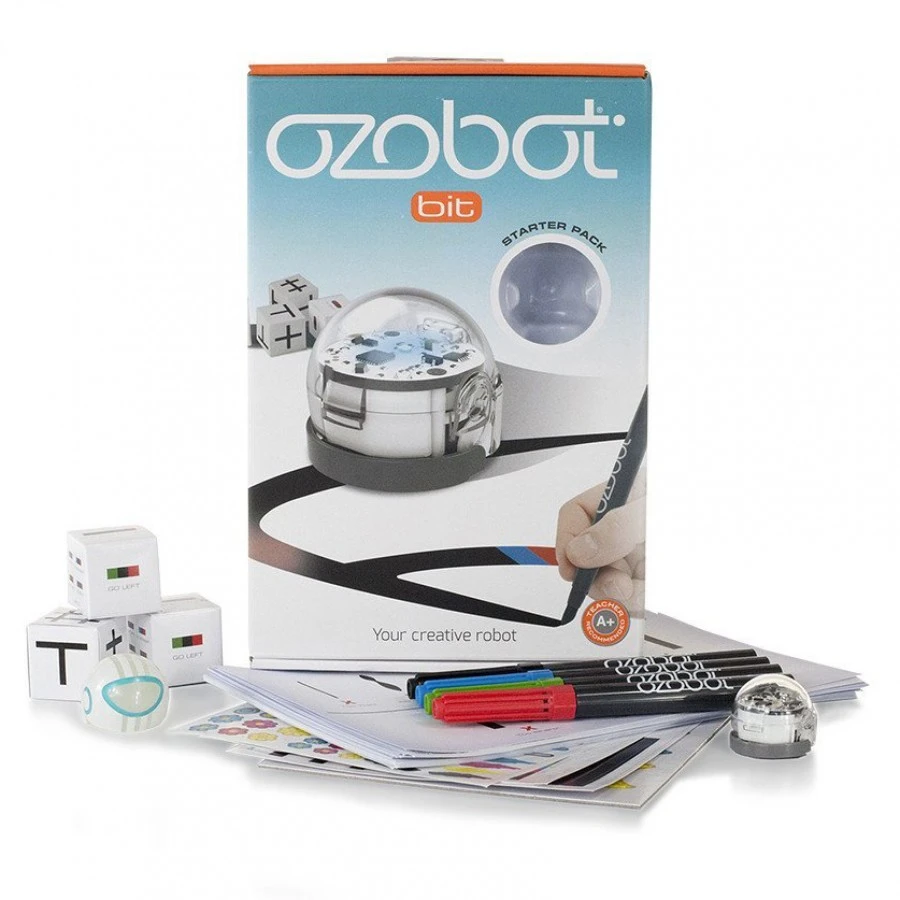 Ozobot Bit 2.0 Starter Pack White – STEM Programmeerbare Minirobot 3 Ozobot Bit 2.0 Starter Pack White – STEM Programmeerbare Minirobot