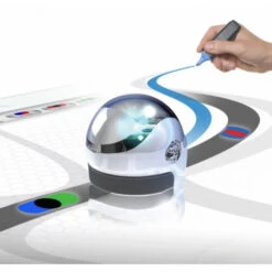Ozobot Bit 2.0 Crystal White – STEM Programmeerbare Minirobot -Indoor Speelgoed Winkel ozobot bit 2.0 crystal white 2