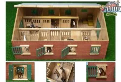 Kids-Globe Paardenstal Met 7 Boxen Kidsglobe