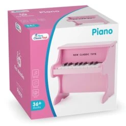 New Classic Toys® Piano Rose 18-toetsen Kinderpiano -Indoor Speelgoed Winkel piano roze kinderpiano 10158 18 toetsen 4