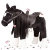 Pony Zwart Gotz Schofthoogte-37-cm. -Indoor Speelgoed Winkel pony zwart gotz 3402783
