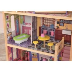 Poppenhuis / Barbiehuis Kayla -Indoor Speelgoed Winkel poppenhuis barbiehuis kayla kidkraft 65092 2