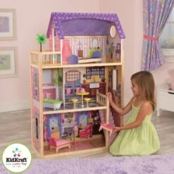 Poppenhuis / Barbiehuis Kayla -Indoor Speelgoed Winkel poppenhuis barbiehuis kayla kidkraft 65092 4