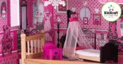 Poppenhuis Barbiehuis Amelia -Indoor Speelgoed Winkel poppenhuis barbiehuis kidkraft 65093 amelia 1 scaled 1