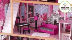Poppenhuis Barbiehuis Amelia -Indoor Speelgoed Winkel poppenhuis barbiehuis kidkraft 65093 amelia 2