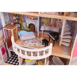 Poppenhuis / Barbiehuis Magnolia -Indoor Speelgoed Winkel poppenhuis barbiehuis magnolia kidkraft 65839 3