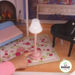 Poppenhuis / Barbiehuis Magnolia -Indoor Speelgoed Winkel poppenhuis barbiehuis magnolia kidkraft 65839 6