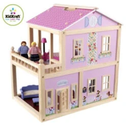 Poppenhuis Country Lane -Indoor Speelgoed Winkel poppenhuis country lane kidkraft 65186 1 1