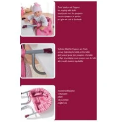 Poppenstoeltje – Tafelzitje -Indoor Speelgoed Winkel poppenstoeltje tafelzit gotz 3401578 1