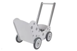 Poppenwagen Simply For Kids Stippen Wit -Indoor Speelgoed Winkel poppenwagen simply for kids stippen wit 2