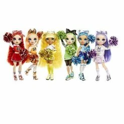 Rainbow High Cheerleader Modepop Jade Hunter -Indoor Speelgoed Winkel rainbow high fashion cheer doll