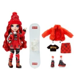 Bestsellers -Indoor Speelgoed Winkel rainbow high fashion winter break doll ruby anderson 1