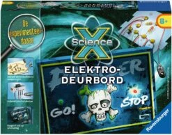 ScienceX Mini Elektro Deurbord Experimenteerdoos Ravensburger -Indoor Speelgoed Winkel ravensburger science x mini elektro deurbord 1