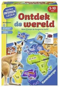Ontdek De Wereld Kinderspel Ravensburger Spellen -Indoor Speelgoed Winkel ravensburger kinderspel ontdek de wereld 241637 2