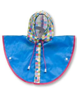 Regencape Mt. 28 – 35 Cm. -Indoor Speelgoed Winkel regencape pop heless 1972 2972 1 1