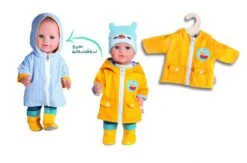 Regenjas “Maritiem” Maat 28 – 35 Cm. -Indoor Speelgoed Winkel regenjas anorak pop heless 1525 2525 scaled 1