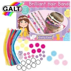 Haarbandjes Vlechten Brilliant Hair Bands Knutselpakket -Indoor Speelgoed Winkel schitterende haarbandjes maken brilliant hair bands galt 1004309 1 1