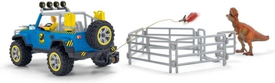 Schleich 41464 Off-road Jeep Met Dino Wachtpost Dinosaurus 4 Schleich 41464 Off-road Jeep Met Dino Wachtpost Dinosaurus - Afbeelding 2