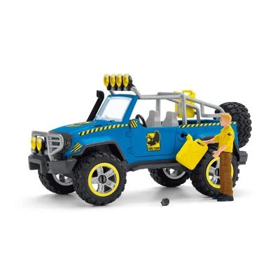 Schleich 41464 Off-road Jeep Met Dino Wachtpost Dinosaurus 5 Schleich 41464 Off-road Jeep Met Dino Wachtpost Dinosaurus - Afbeelding 3