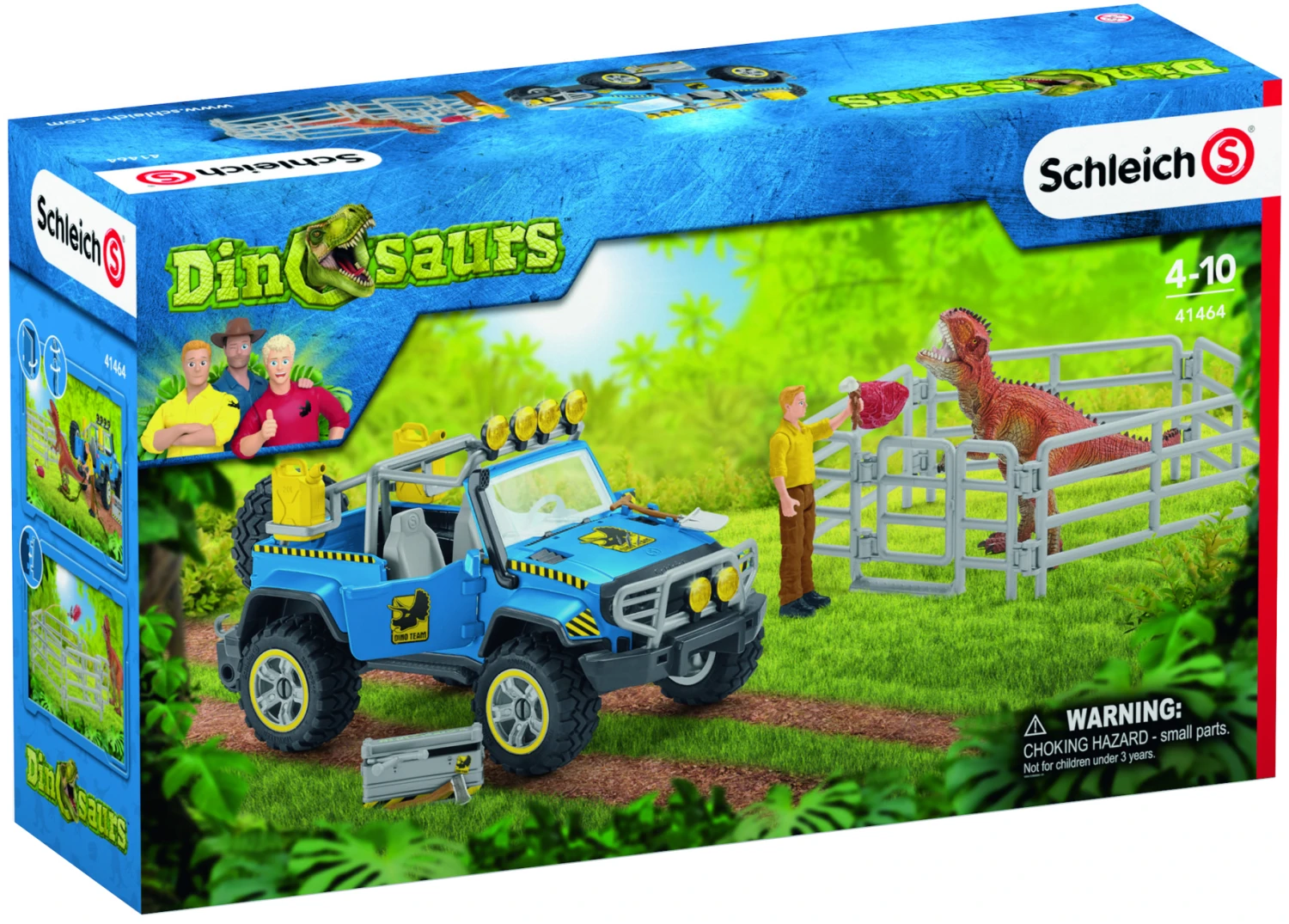 Schleich 41464 Off-road Jeep Met Dino Wachtpost Dinosaurus 7 Schleich 41464 Off-road Jeep Met Dino Wachtpost Dinosaurus - Afbeelding 5