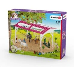 Schleich 42389 Manege Met Ruiter En Paarden Horse Club -Indoor Speelgoed Winkel schleich 42389 manege met ruiters en paarden 5