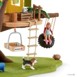 Schleich 42408 Boomhut FarmWorld -Indoor Speelgoed Winkel schleich 42408 boomhut 1 1