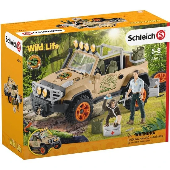 Schleich 42410 Terreinwagen Met Lier WildLife 5 Schleich 42410 Terreinwagen Met Lier WildLife - Afbeelding 3