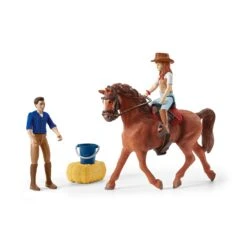 Schleich 42535 Avontuur Met Auto En Trailer HorseClub -Indoor Speelgoed Winkel schleich 42535 avontuur met auto en trailer 5 scaled 1
