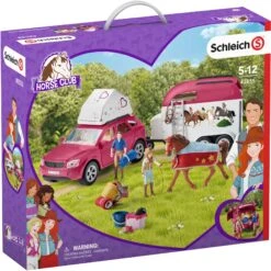 Schleich 42535 Avontuur Met Auto En Trailer HorseClub -Indoor Speelgoed Winkel schleich 42535 avontuur met auto en trailer 8