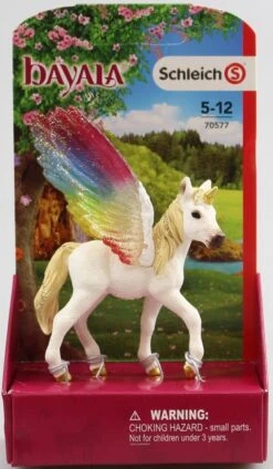 Schleich 70577 Gevleugelde Regenboogeenhoorn Veulen Bayala -Indoor Speelgoed Winkel schleich 70577 gevleugelde regenboog eenhoorn veulen 1 1