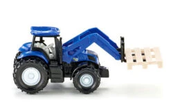 Siku 1487 New Holland Met Frontlader Tractor Schaal 1 : 87 -Indoor Speelgoed Winkel siku 1487 new holland met voorlader pallet. 1